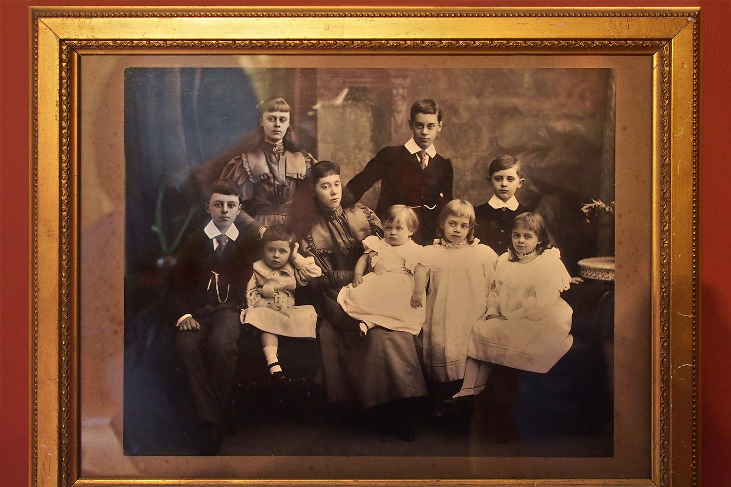 Agar-Robartes-Kinder . Lanhydrock House . Cornwall . Südengland (Foto: Manuela Hahnebach 2016, Quelle: Lanhydrock Archive)