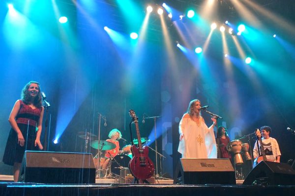 Yael Deckelbaum & The Mothers . Rudolstadt-Festival 2018 (Foto: Manuela Hahnebach)