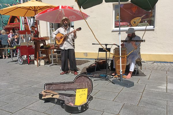 Güntherbrunnen: Doontki . Rudolstadt-Festival 2018 (Foto: Manuela Hahnebach)