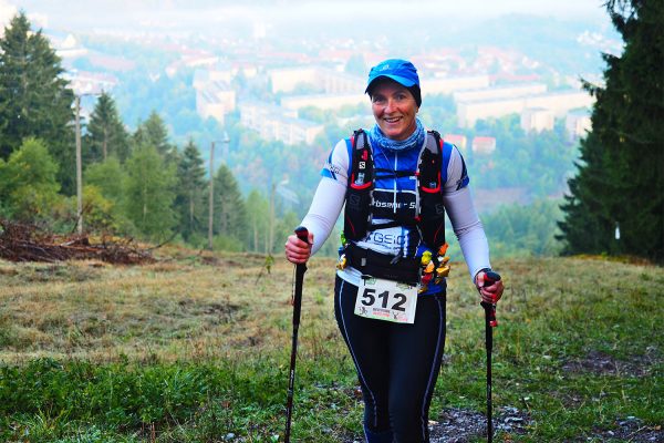 Südthüringentrail 2018 . Am Döllberg: Anja Seidel