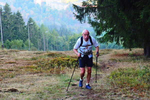 Südthüringentrail 2018 . Am Döllberg: Hagen Brumlich