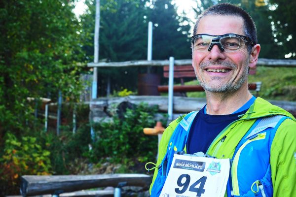 Südthüringentrail 2018 . Am Döllberg: Michael Schmergal