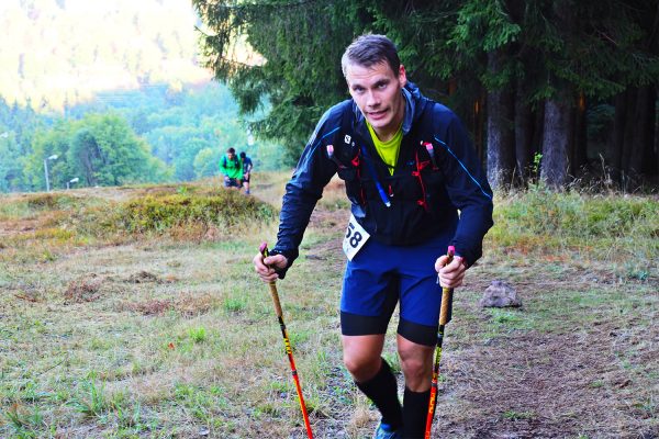 Südthüringentrail 2018 . Am Döllberg: Markus Reinhardt