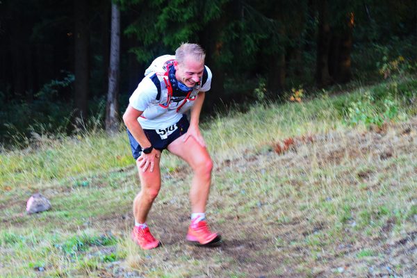 Südthüringentrail 2018 . Am Döllberg: Marcel Wolfrom