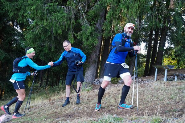 Südthüringentrail 2018 . Am Döllberg: Maik Steinbach