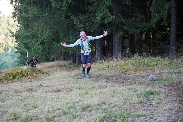 Südthüringentrail 2018 . Am Döllberg: Michael van Genabith