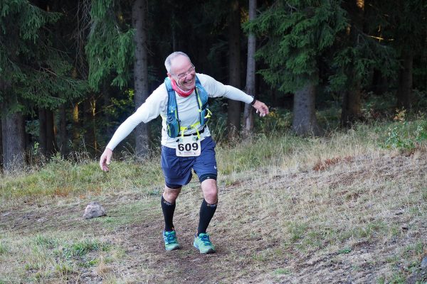 Südthüringentrail 2018 . Am Döllberg: Michael van Genabith