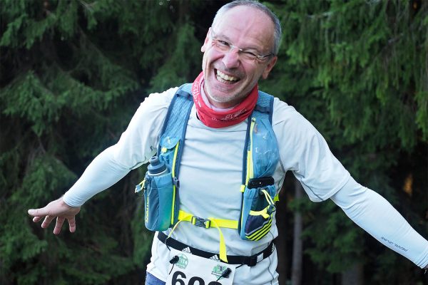 Südthüringentrail 2018 . Am Döllberg: Michael van Genabith