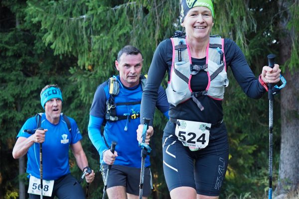 Südthüringentrail 2018 . Am Döllberg: Jana Kerkel