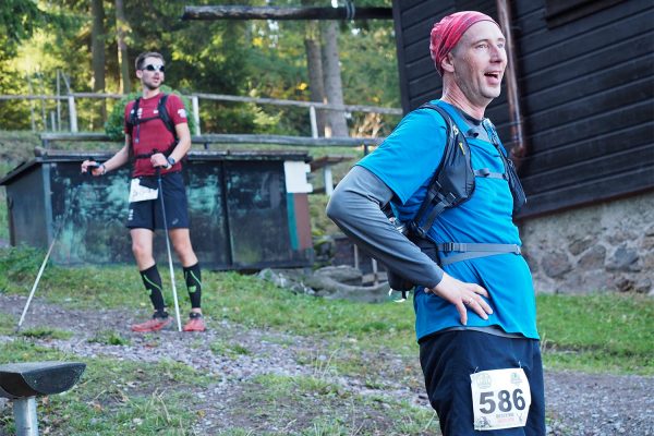 Südthüringentrail 2018 . Am Döllberg: Benno Spilker