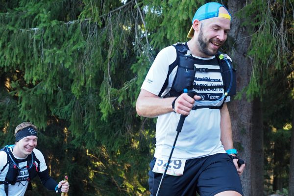 Südthüringentrail 2018 . Am Döllberg: Sascha Beinarowitz