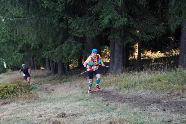 Südthüringentrail 2018 . Am Döllberg: Claudi Konowski