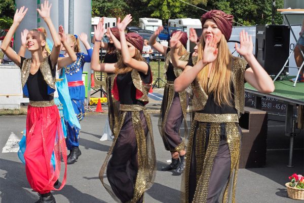 Südthüringentrail 2018 . Showprogramm im Simson-Gewerbepark: ZCC Fireberrys