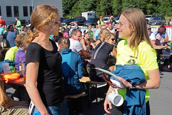 Südthüringentrail 2018 . Helen Schrötter + Regina Holzapfel