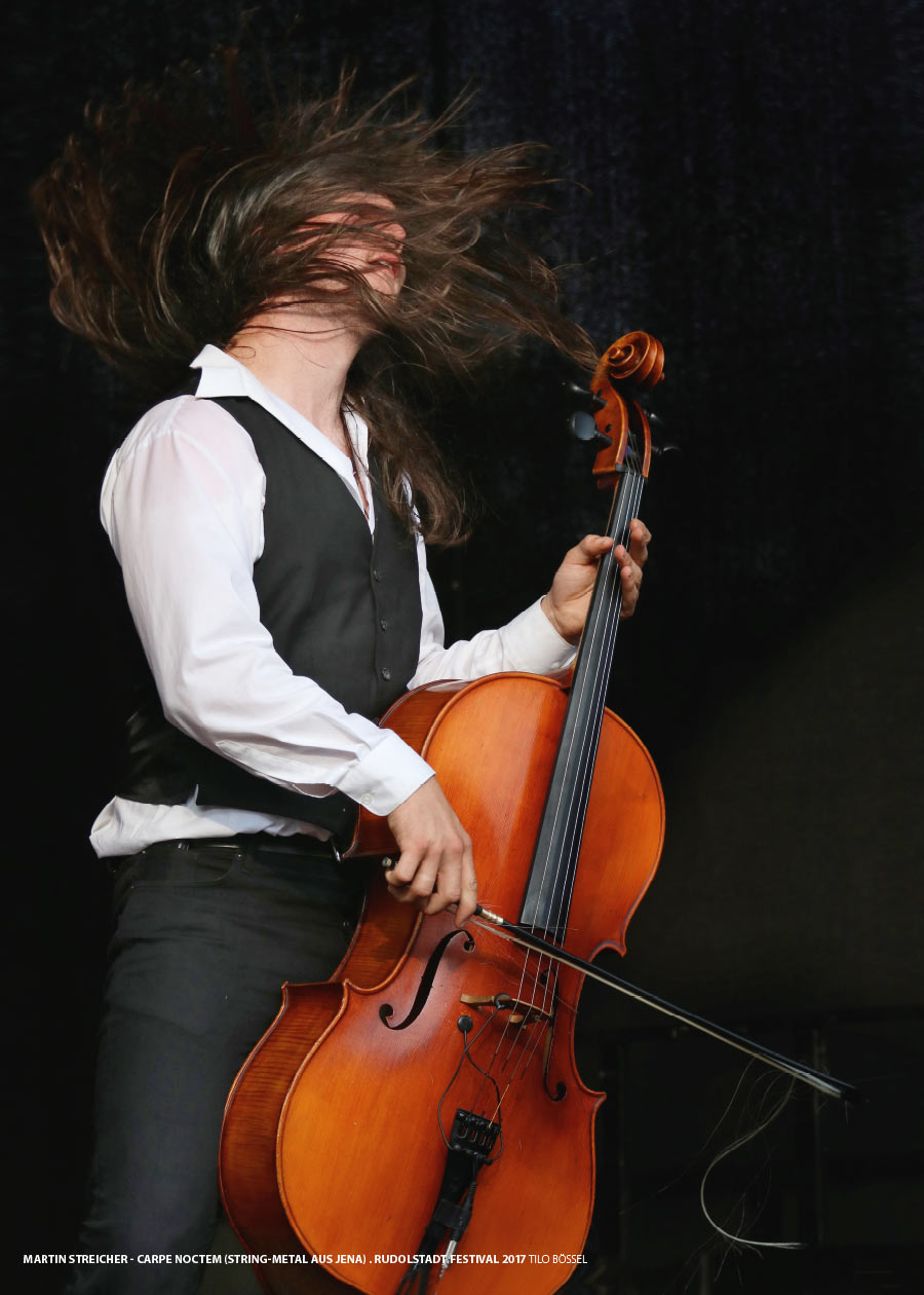 Martin Streicher . Carpe Noctem . Rudolstadt Festival 2017 (Foto: Tilo Bössel)