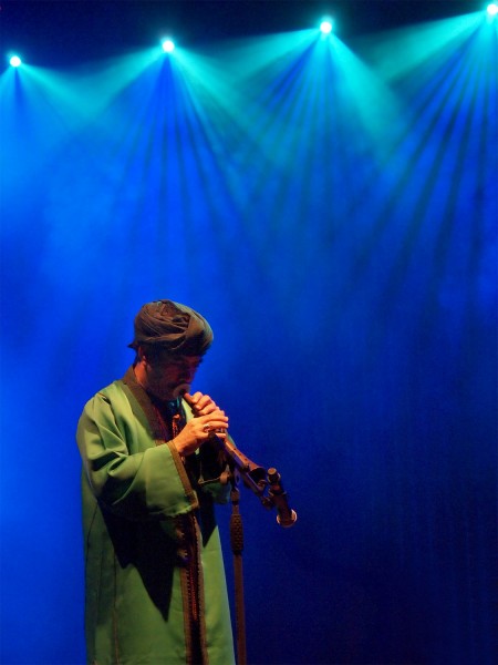 Abdellah Attar . Jajouka Sound System (Marokko) . TFF . Rudolstadt . 2011 (Foto: Manuela Hahnebach)