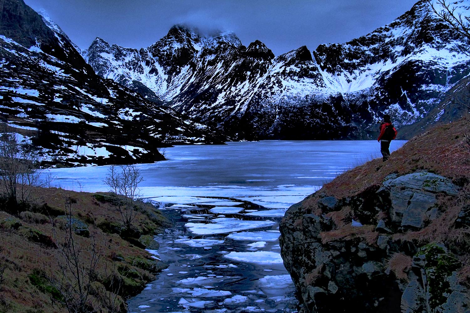 Ågvatnet . Lofoten . 2013 (Foto: Andreas Kuhrt)