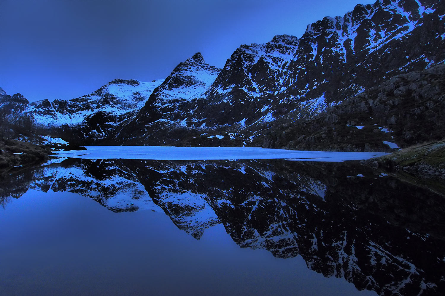 Ågvatnet . Lofoten . 2013 (Foto: Andreas Kuhrt)
