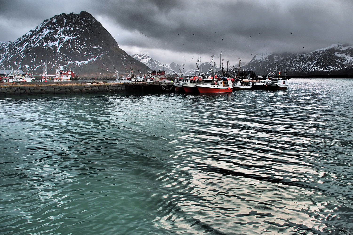 Hafen . Ramberg . Lofoten . 2013 (Foto: Andreas Kuhrt)