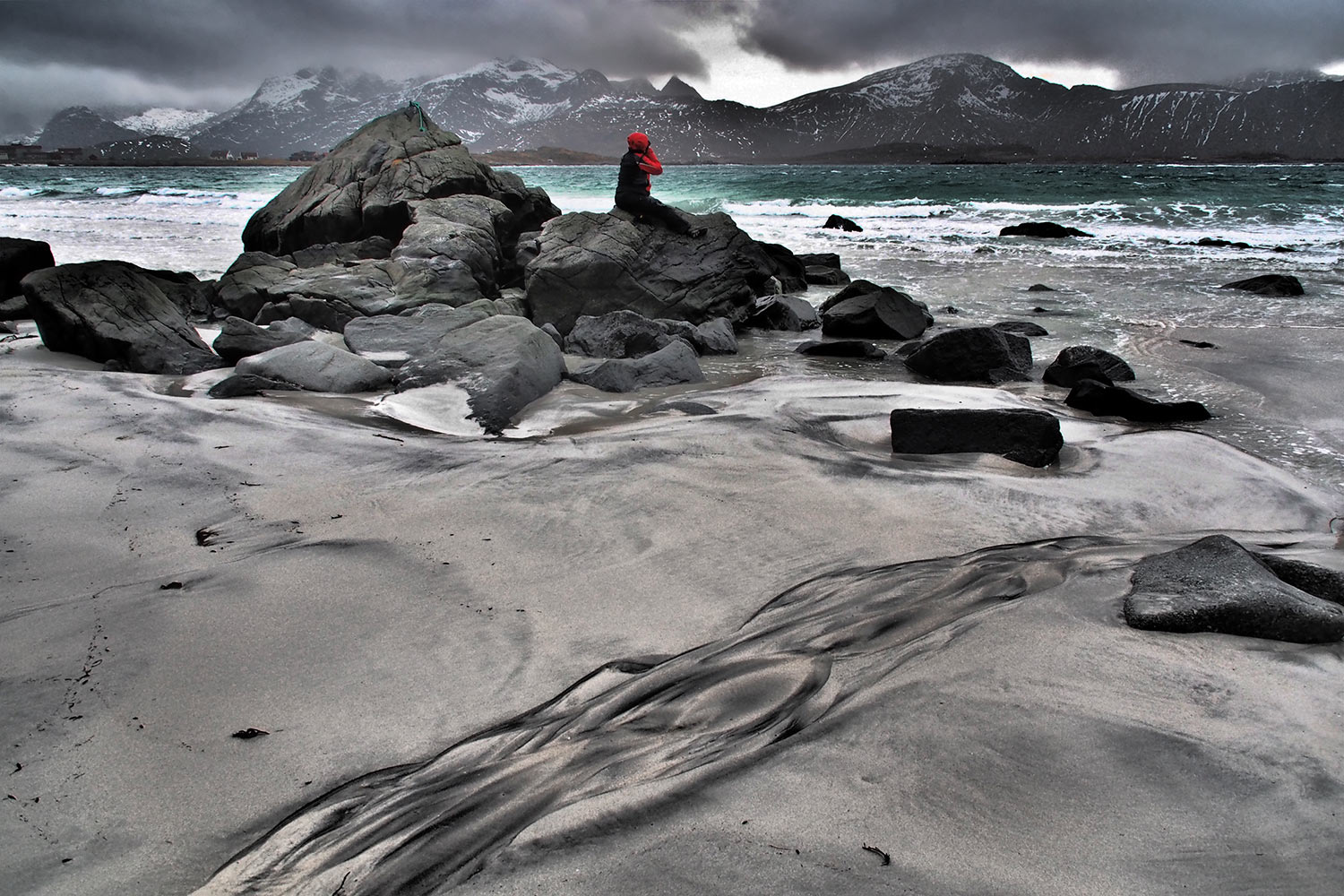 Jusnesvika bei Ramberg . Lofoten . 2013 (Foto: Andreas Kuhrt)