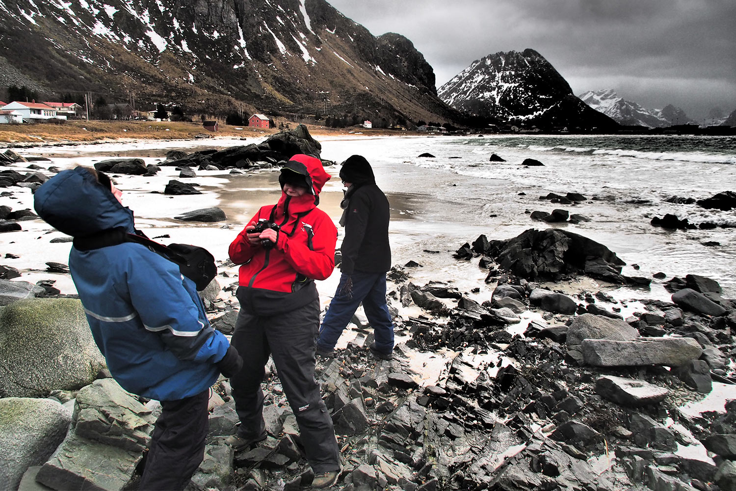 Jusnesvika bei Ramberg . Lofoten . 2013 (Foto: Andreas Kuhrt)