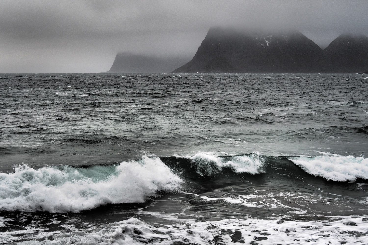 Nordmeer bei Myrland . Lofoten . 2013 (Foto: Andreas Kuhrt)