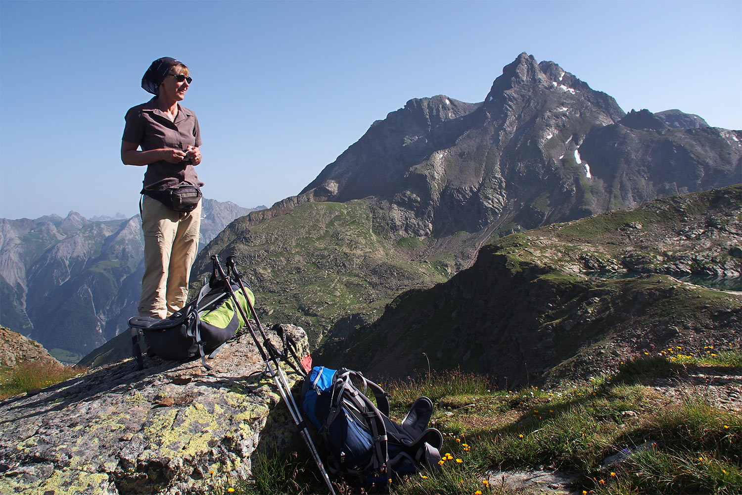 Rifflerweg an der Schmalzgrube (Blick zum Hohen Riffler) . Verwall . Österreichische Alpen . 2013 (Foto: Andreas Kuhrt)