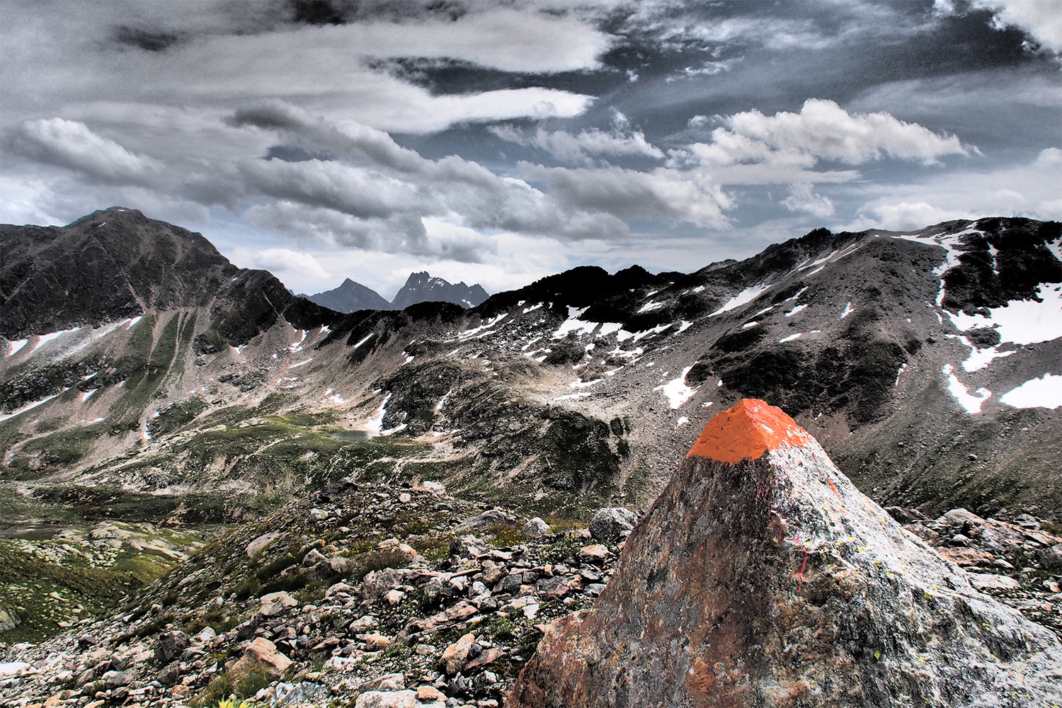Am Kaltenberg . Verwall . Österreichische Alpen . 2013 (Foto: Andreas Kuhrt)