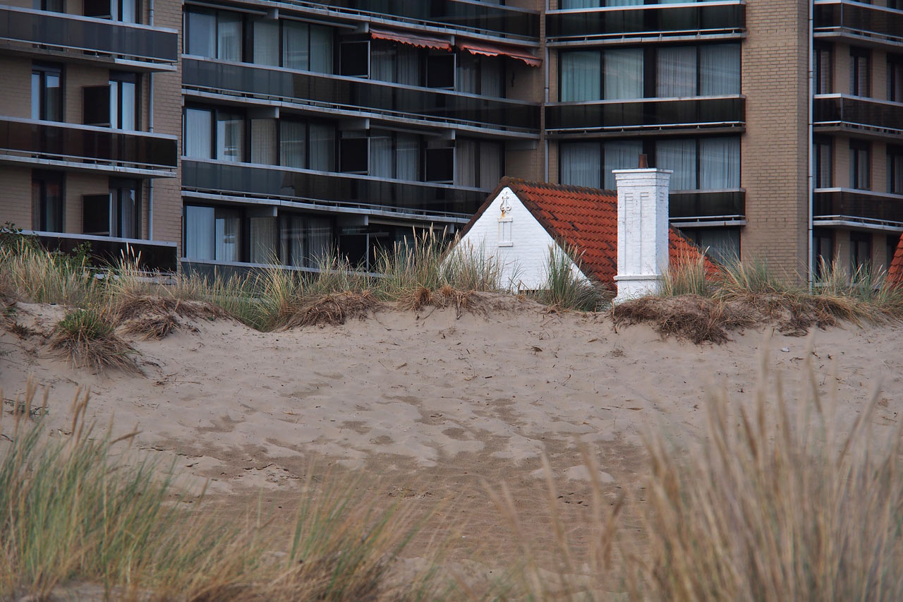 Strandhäuser bei Ster der Zee . Koksijde . Fotoclubtour Flandern 2013 (Foto: Andreas Kuhrt)