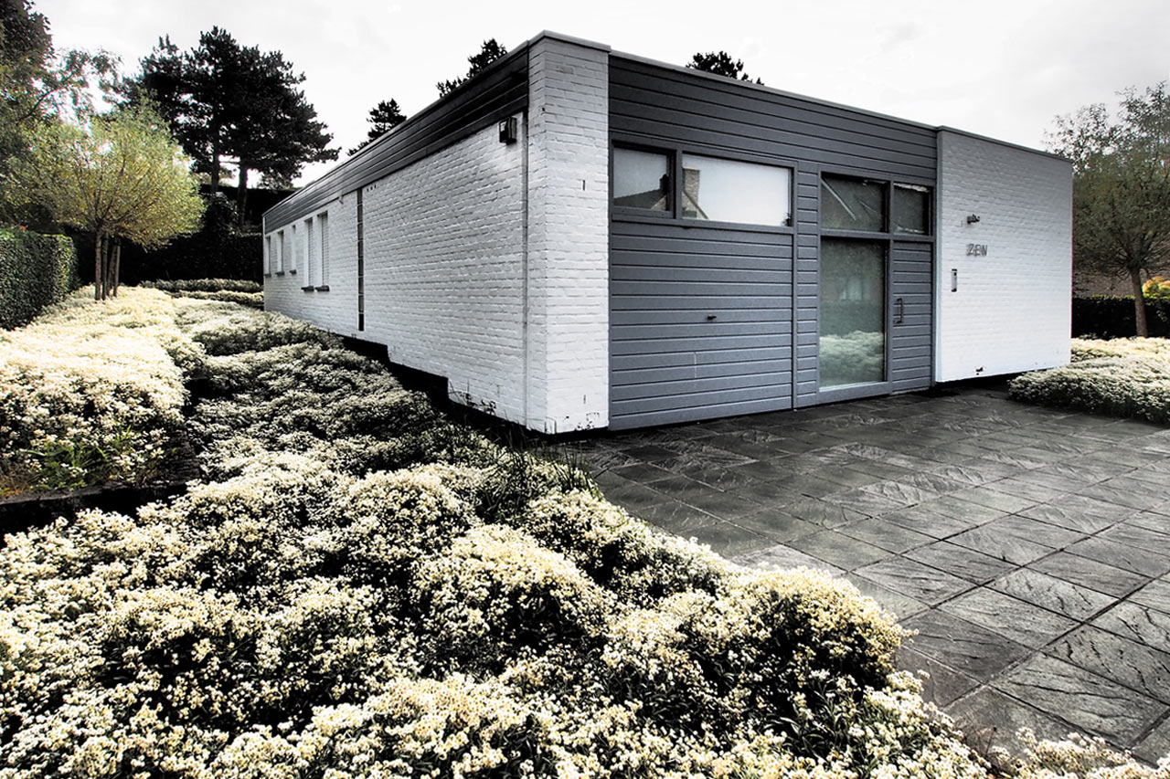 Haus in Koksijde . Fotoclubtour Flandern 2013 (Foto: Andreas Kuhrt)