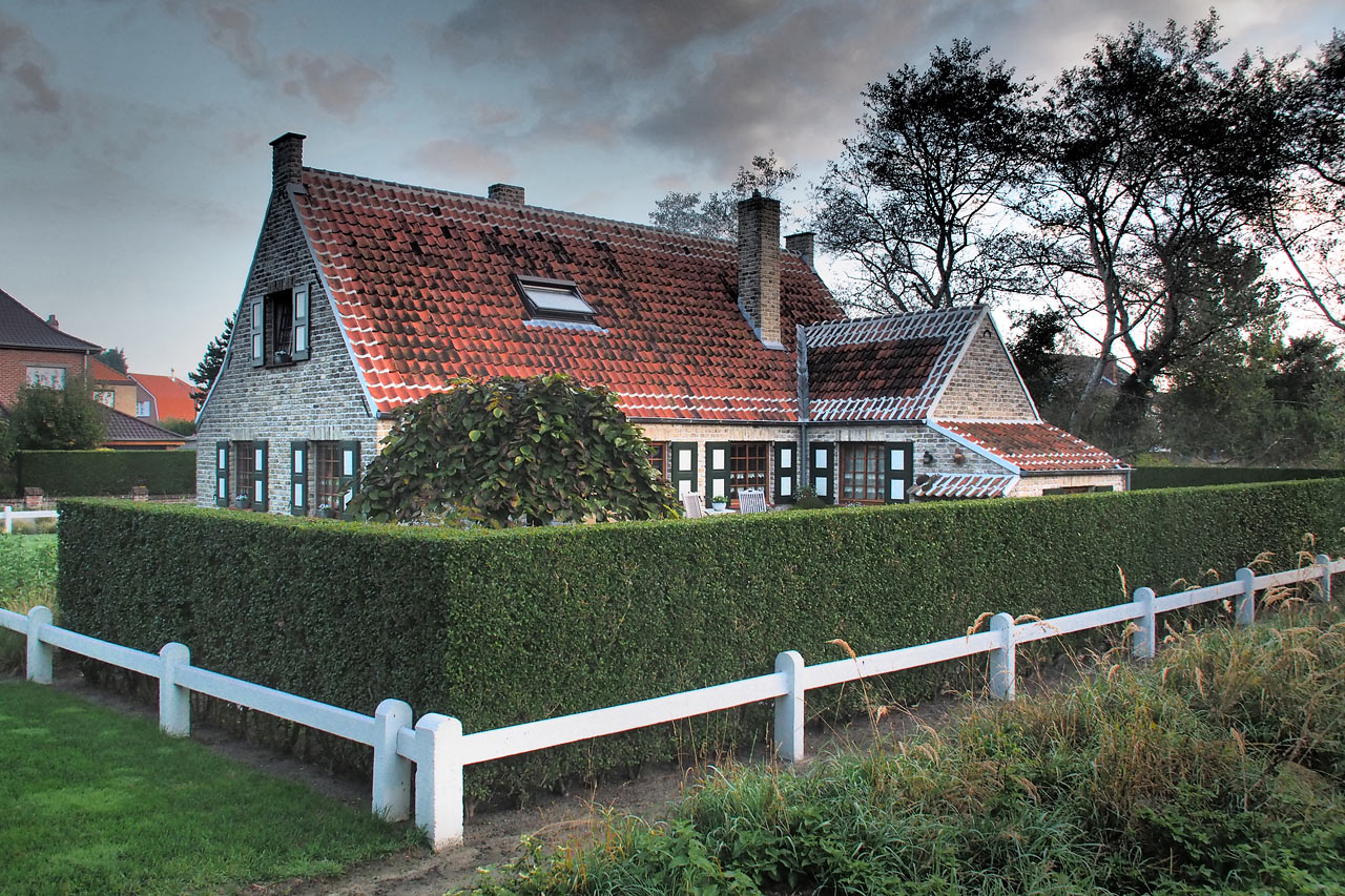 Haus in Koksijde . Fotoclubtour Flandern 2013 (Foto: Andreas Kuhrt)