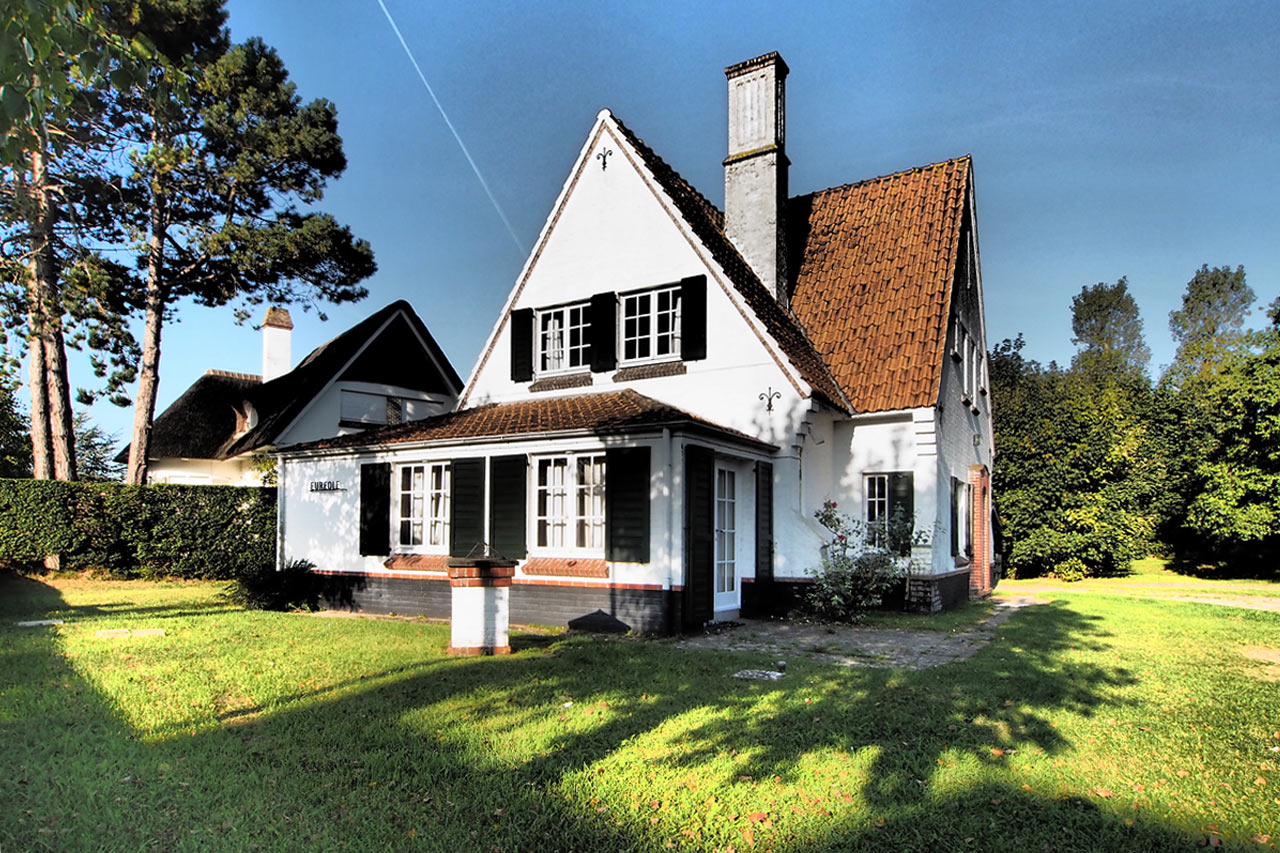 Haus in Koksijde . Fotoclubtour Flandern 2013 (Foto: Andreas Kuhrt)