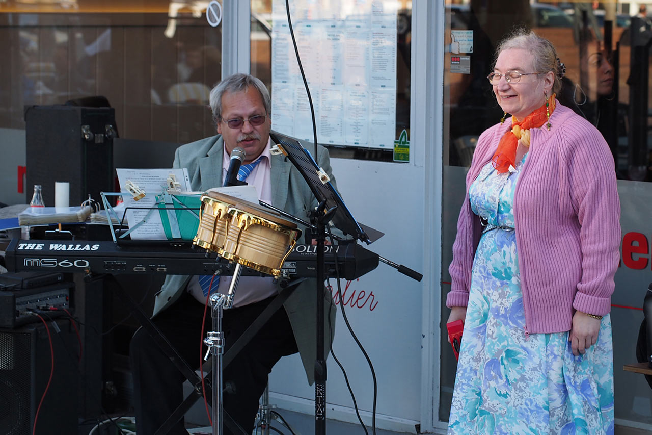Rentnerband in De Panne . Fotoclubtour Flandern 2013 (Foto: Andreas Kuhrt)