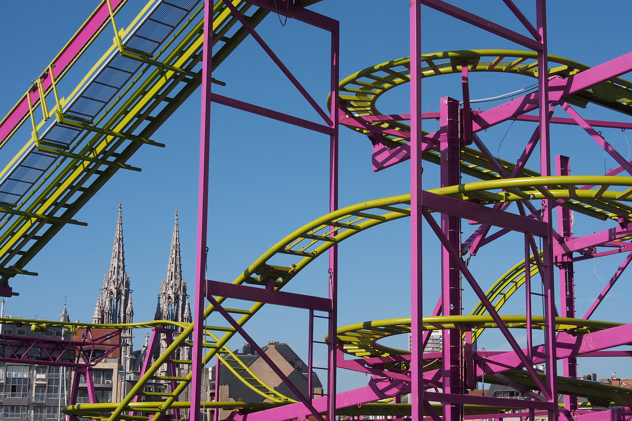 Achterbahn . Oostende . Fotoclubtour Flandern 2013 (Foto: Andreas Kuhrt)