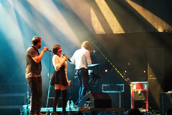 Colotis Zoé . Caravan Palace (Frankreich) . TFF . Rudolstadt . 2015 (Foto: Andreas Kuhrt)