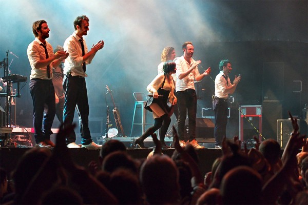 Caravan Palace (Frankreich) . TFF . Rudolstadt . 2015 (Foto: Andreas Kuhrt)