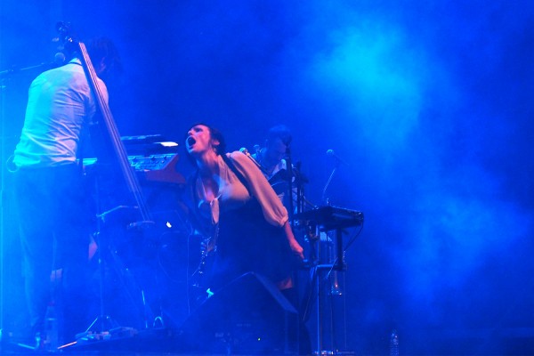 Colotis Zoé . Caravan Palace (Frankreich) . TFF . Rudolstadt . 2015 (Foto: Andreas Kuhrt)