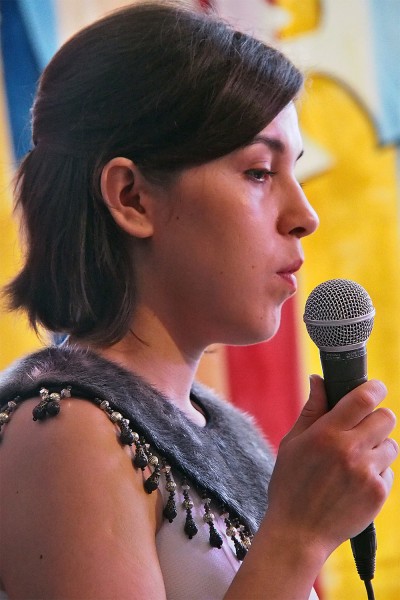 Kiah Hachey . Katajjacoustic (Nunavut/Kanada) . TFF . Rudolstadt . 2015 (Foto: Andreas Kuhrt)