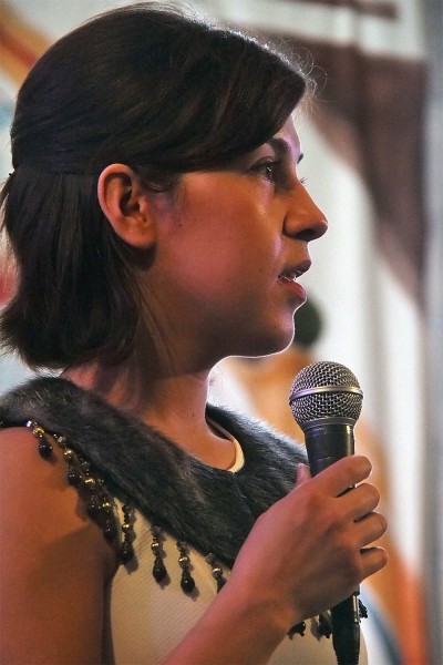 Kiah Hachey . Katajjacoustic (Nunavut/Kanada) . TFF . Rudolstadt . 2015 (Foto: Andreas Kuhrt)