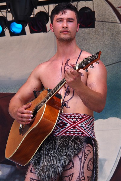 Maori . Hinana (Neuseeland) . TFF . Rudolstadt . 2015 (Foto: Andreas Kuhrt)