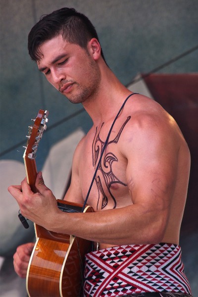 Maori . Hinana (Neuseeland) . TFF . Rudolstadt . 2015 (Foto: Andreas Kuhrt)