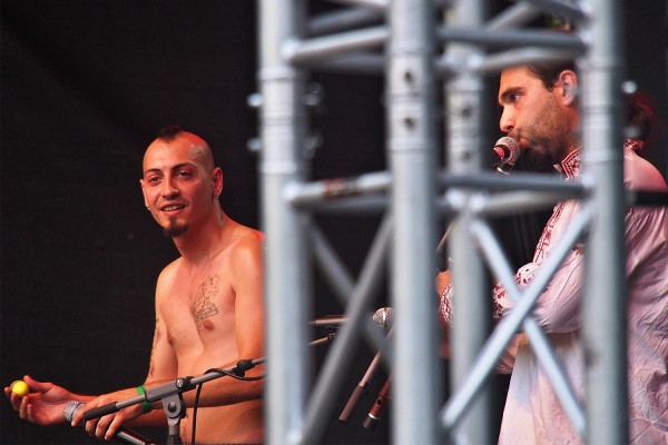 Popa + Hristiyan . Oratnitza (Bulgarien) . TFF . Rudolstadt . 2015 (Foto: Andreas Kuhrt)