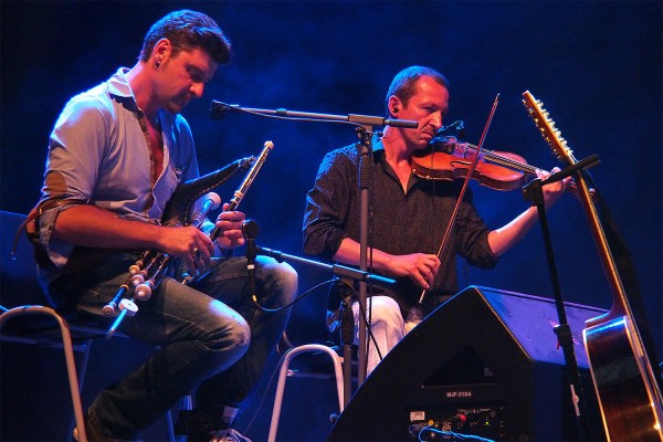 Ronan Le Bars + Pierre Stephan . Celtic Social Club (Bretagne/Schottland) . TFF . Rudolstadt . 2015 (Foto: Andreas Kuhrt)