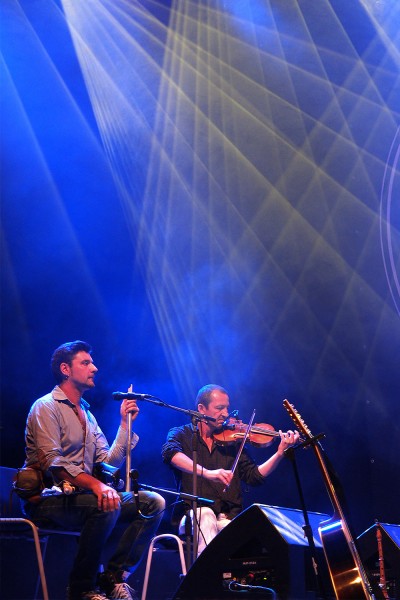 Ronan Le Bars + Pierre Stephan . Celtic Social Club (Bretagne/Schottland) . TFF . Rudolstadt . 2015 (Foto: Andreas Kuhrt)