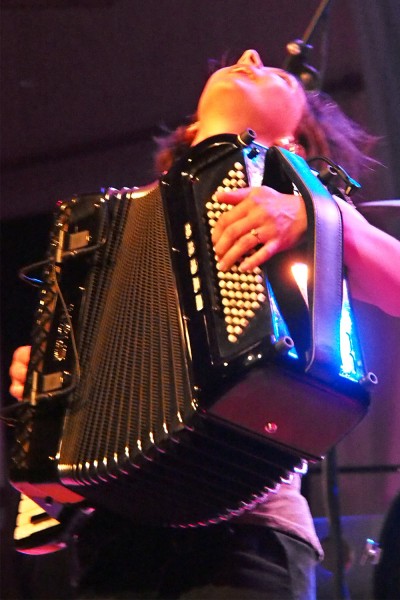 Amy Thatcher . Monster Ceilidh Band (England) . TFF . Rudolstadt . 2015 (Foto: Andreas Kuhrt)