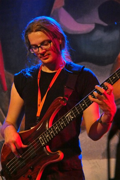 David de la Haye . Monster Ceilidh Band (England) . TFF . Rudolstadt . 2015 (Foto: Andreas Kuhrt)