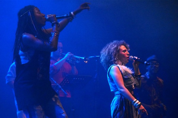 Nomadic Massive (Kanada) . TFF . Rudolstadt . 2015 (Foto: Andreas Kuhrt)