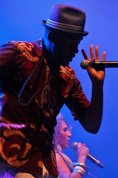 Vox Sambou . Nomadic Massive (Kanada) . TFF . Rudolstadt . 2015 (Foto: Andreas Kuhrt)