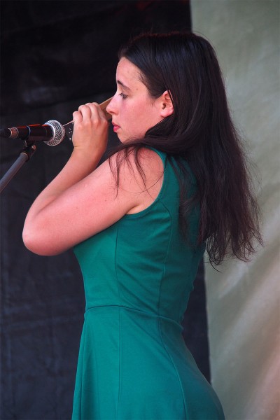 Mariana Frenk (Moldawien/Dortmund) . Kapelsky & Marina (Dortmund) . TFF . Rudolstadt . 2015 (Foto: Andreas Kuhrt)