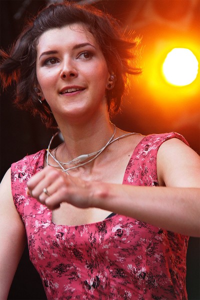 Amy Thatcher Clogdance . Monster Ceilidh Band (England) . TFF . Rudolstadt . 2015 (Foto: Andreas Kuhrt)